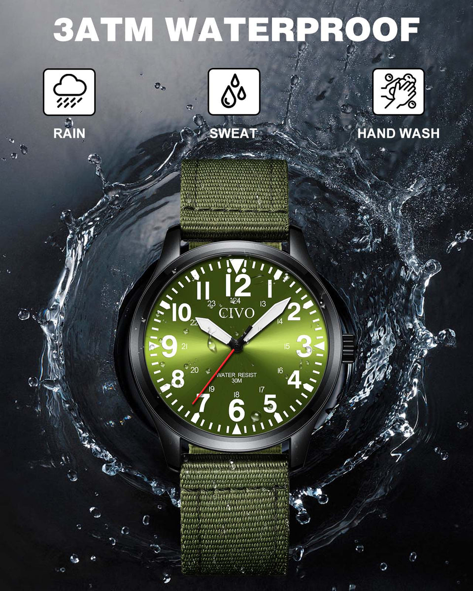 CIVO Herenhorloge Militair Horloge