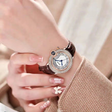 Load image into Gallery viewer, ORSGA Women's Leather Watch, Elegant Wrist Watch Waterproof Analogue Quartz Watch Women's Gift