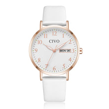 Load image into Gallery viewer, 2408C | Quartz Women Watch | Leather Band