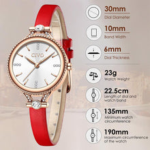 Load image into Gallery viewer, 8120C | Quartz Women Watch | Leather Band-megalith watch