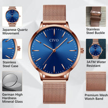 Load image into Gallery viewer, 8060C | Quartz Women Watch | Mesh Band