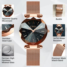 Load image into Gallery viewer, 8074C | Quartz Women Watch | Mesh Band