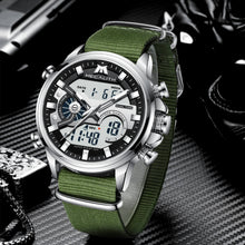 Load image into Gallery viewer, Analog Digital Watch | Nylon Band | 8276M