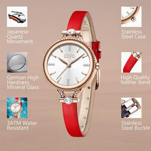Load image into Gallery viewer, 8120C | Quartz Women Watch | Leather Band-megalith watch