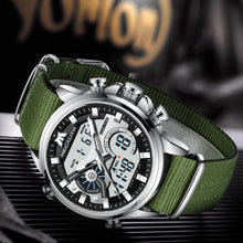 Load image into Gallery viewer, Analog Digital Watch | Nylon Band | 8276M