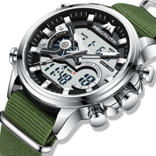 Load image into Gallery viewer, Analog Digital Watch | Nylon Band | 8276M