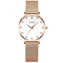 Load image into Gallery viewer, 8055C | Quartz Women Watch | Mesh Band