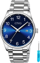 Charger l'image dans la galerie, Quartz Men Watch | Stainless Steel Band | 8344C
