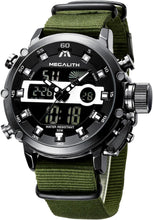 Laden Sie das Bild in den Galerie-Viewer, Analog Digital Watch | Nylon Band | 8051M