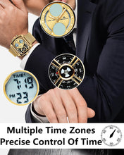 Laden Sie das Bild in den Galerie-Viewer, Analog Digital Watch | Mesh Band | 8303M