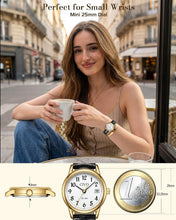 Load image into Gallery viewer, Quartz Women Watch | Leather Band | 8408C