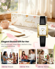 Load image into Gallery viewer, Quartz Analog Women Watch | Leather Band | 1050