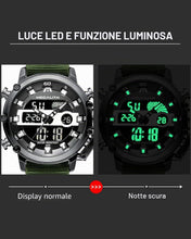Laden Sie das Bild in den Galerie-Viewer, Analog Digital Watch | Nylon Band | 8051M