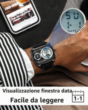 Load image into Gallery viewer, Analog Digital Watch | Leather Band | 8303M