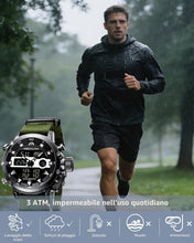 Laden Sie das Bild in den Galerie-Viewer, Analog Digital Watch | Nylon Band | 8051M