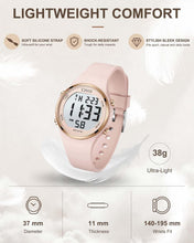 Charger l'image dans la galerie, Sport Digital Watches for Women: Large LCD Display, Easy Read Numbers | 8420C