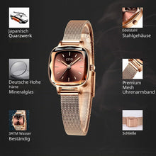 Laden Sie das Bild in den Galerie-Viewer, 8102C | Quartz Women Watch | Mesh Band