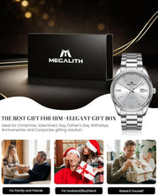 Charger l'image dans la galerie, Quartz Men Watch | Stainless Steel Band | 8403M