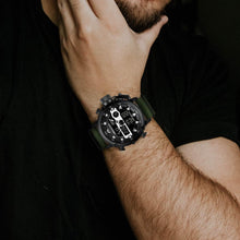Laden Sie das Bild in den Galerie-Viewer, Analog Digital Watch | Nylon Band | 8051M