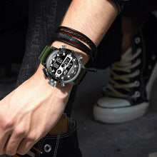 Laden Sie das Bild in den Galerie-Viewer, Analog Digital Watch | Nylon Band | 8051M