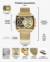 Laden Sie das Bild in den Galerie-Viewer, Analog Digital Watch | Mesh Band | 8303M