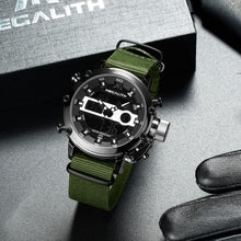 Laden Sie das Bild in den Galerie-Viewer, Analog Digital Watch | Nylon Band | 8051M