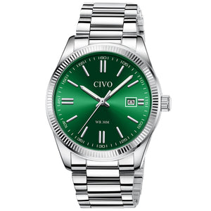 8349C | Quartz Men Watch | Stainless Steel Band-megalith watch