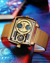 Laden Sie das Bild in den Galerie-Viewer, Analog Digital Watch | Mesh Band | 8303M