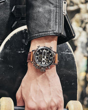 Laden Sie das Bild in den Galerie-Viewer, Analog Digital Watch | Leather Band | 8051M