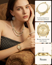 Laden Sie das Bild in den Galerie-Viewer, Quartz Women Watch | Stainless Steel Band | 1024