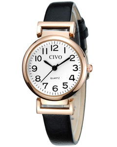 2065C | Quartz Women Watch | Leather Band