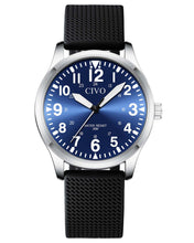 Load image into Gallery viewer, 8336C | Quartz Men Watch | Rubber Band-megalith watch