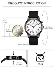 Load image into Gallery viewer, Night-Light Nurse Watches for Women: Easy-Read Analog Waterproof Watch | 8421C