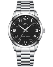 Laden Sie das Bild in den Galerie-Viewer, 8347C | Quartz Men Watch | Stainless Steel Band-megalith watch