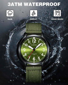 8336C | Quartz Men Watch | Nylon Band-megalith watch