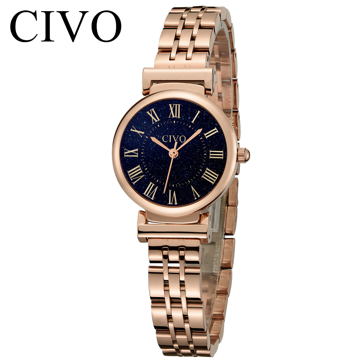 8129C | Quarzuhr für Damen | Edelstahlarmband