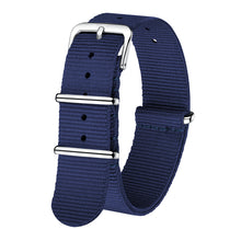Load image into Gallery viewer, HPOLW Navy Watch Bands for Men Women, Fashion Comfortable Breathable Watch Straps for Regular Width 20mm