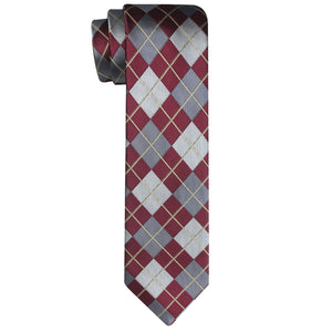 Neckties Set Checkered Tie Pocket Square Set for Business Wedding Party
