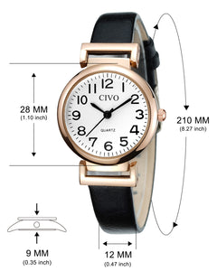 2065C | Quartz Women Watch | Leather Band