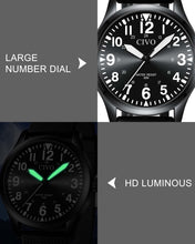 Load image into Gallery viewer, 8336C | Quartz Men Watch | Rubber Band-megalith watch