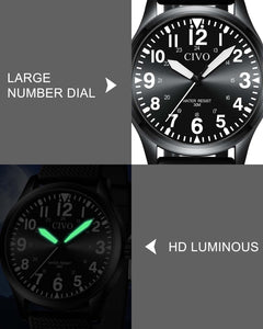 8336C | Quartz Men Watch | Rubber Band-megalith watch