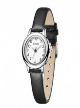 Charger l'image dans la galerie, Small Oval Watches for Women: Elegant Leather Watch, Fits Small Wrists, Arabic Numerals | 8372C