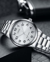 Laden Sie das Bild in den Galerie-Viewer, 8347C | Quartz Men Watch | Stainless Steel Band-megalith watch