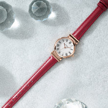 Laden Sie das Bild in den Galerie-Viewer, Quarzuhr für Damen | Lederarmband | CIVO 8129C