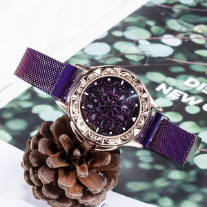 8103C | Quartz Women Watch | Mesh Band