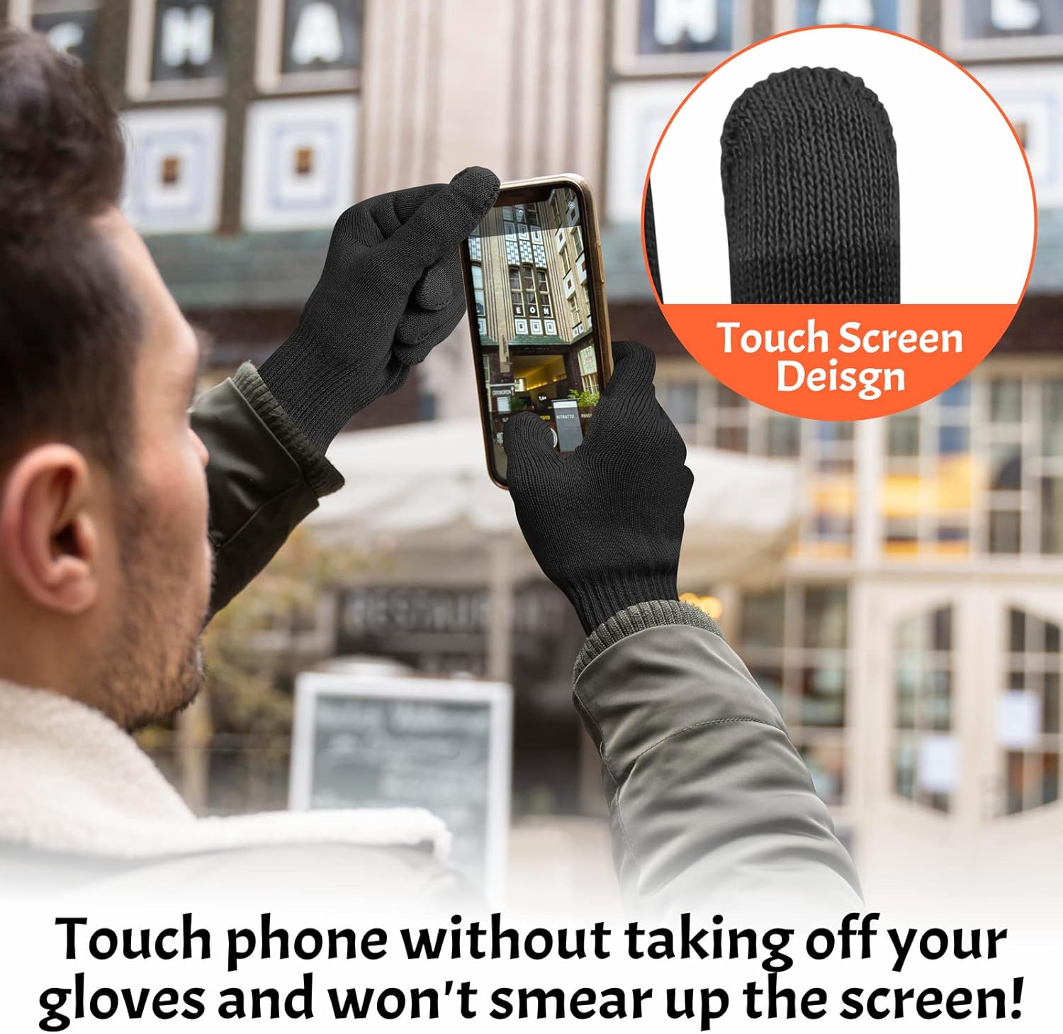 smart hands handschuhe herren Handschuhe Als Kleidung Touchscreen Schwarze Baumwollhandschuhe Herren – Fashion
