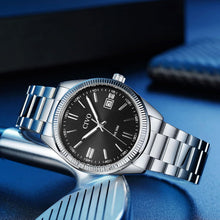 Laden Sie das Bild in den Galerie-Viewer, 8349C | Quartz Men Watch | Stainless Steel Band-megalith watch