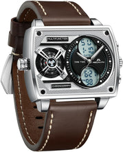 Load image into Gallery viewer, Analog Digital Watch | Leather Band | 8303M