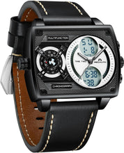 Load image into Gallery viewer, Analog Digital Watch | Leather Band | 8303M