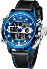 Laden Sie das Bild in den Galerie-Viewer, Analog Digital Watch | Leather Band | 8051M